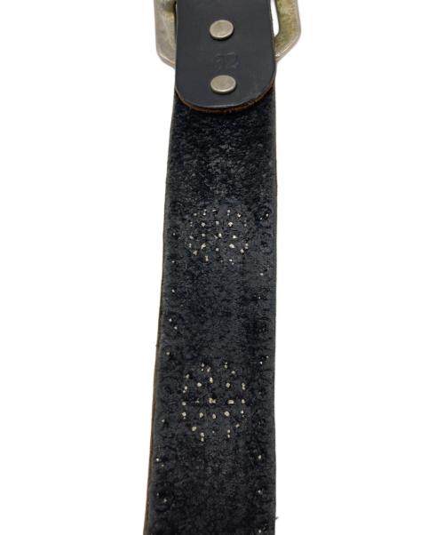 DOA（ドア）DOA (ドア) スタッズレザーベルト ブラックの古着・服飾アイテム