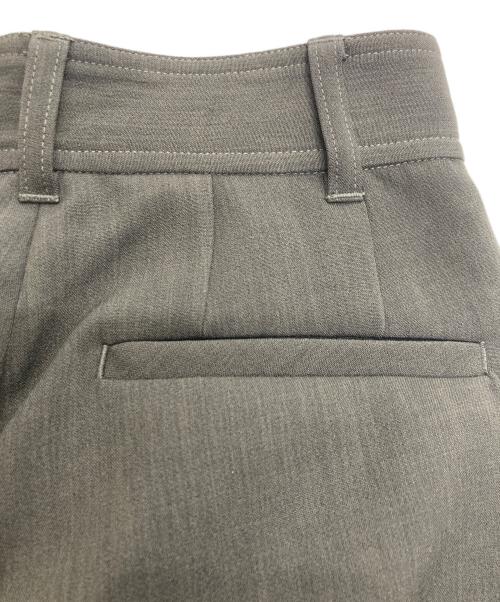 L'AUBE BLANC（ローブ ブラン）L'AUBE BLANC (ローブ ブラン) Linear Slit Pants グリーン サイズ:Sの古着・服飾アイテム