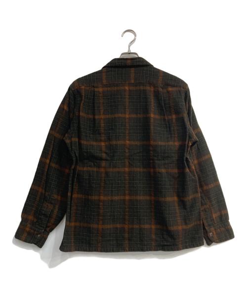 PENDLETON（ペンドルトン）PENDLETON (ペンドルトン) ウールチェックネルシャツ ブラウン サイズ:Ｍの古着・服飾アイテム