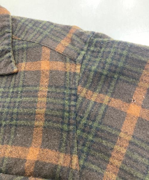 PENDLETON（ペンドルトン）PENDLETON (ペンドルトン) ウールチェックネルシャツ ブラウン サイズ:Ｍの古着・服飾アイテム