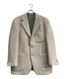 Tailor Fukuoka（テーラーフクオカ）の古着「金釦カシミヤテーラードジャケット」｜ベージュ