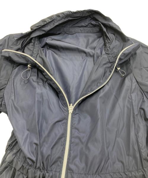 ANAYI（アナイ）ANAYI (アナイ) ライトタフタロングディアードコート ネイビー サイズ:38の古着・服飾アイテム