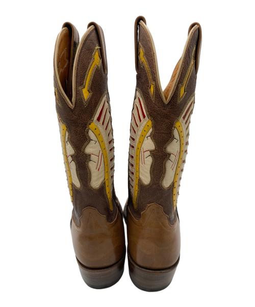 RRL（ダブルアールエル）RRL (ダブルアールエル) ウエスタンブーツ ブラウン サイズ:9Dの古着・服飾アイテム