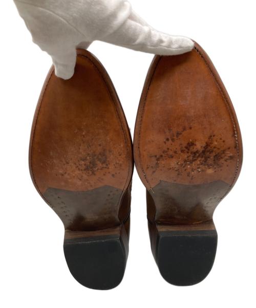 RRL（ダブルアールエル）RRL (ダブルアールエル) ウエスタンブーツ ブラウン サイズ:9Dの古着・服飾アイテム