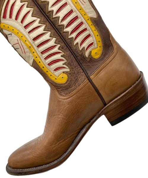 RRL（ダブルアールエル）RRL (ダブルアールエル) ウエスタンブーツ ブラウン サイズ:9Dの古着・服飾アイテム