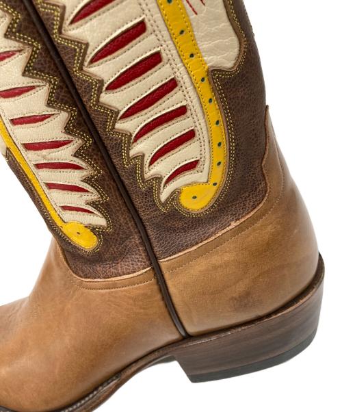 RRL（ダブルアールエル）RRL (ダブルアールエル) ウエスタンブーツ ブラウン サイズ:9Dの古着・服飾アイテム