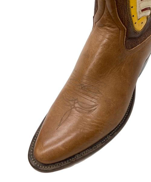 RRL（ダブルアールエル）RRL (ダブルアールエル) ウエスタンブーツ ブラウン サイズ:9Dの古着・服飾アイテム