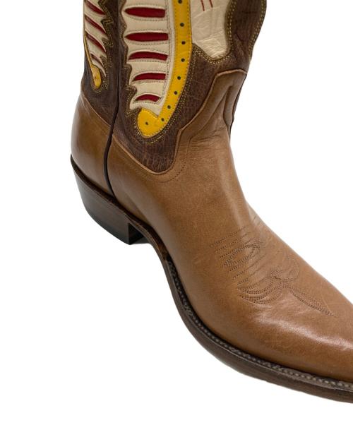 RRL（ダブルアールエル）RRL (ダブルアールエル) ウエスタンブーツ ブラウン サイズ:9Dの古着・服飾アイテム