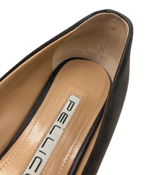 PELLICO（ペリーコ）PELLICO (ペリーコ) スウェードパンプス ブラウン サイズ:35 1/2の古着・服飾アイテム