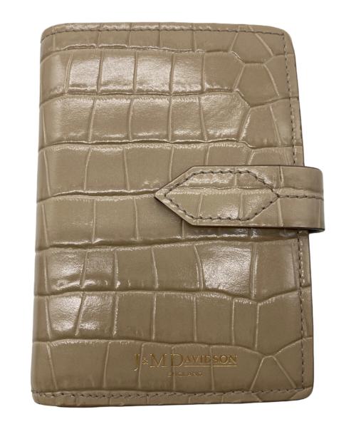 J&M DAVIDSON（ジェイ＆エム デヴィッドソン）J&M DAVIDSON (ジェイ＆エム デヴィッドソン) LOSANGE FOLD WALLET ブラウンの古着・服飾アイテム