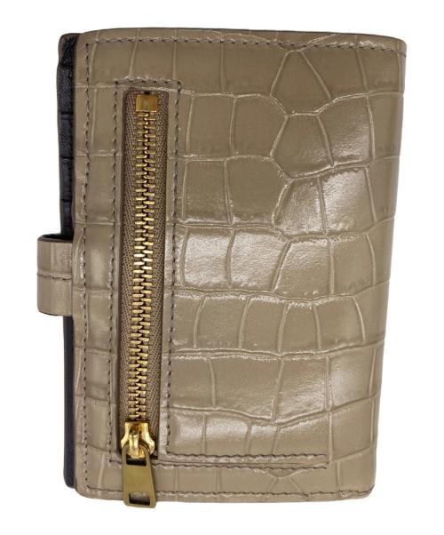 J&M DAVIDSON（ジェイ＆エム デヴィッドソン）J&M DAVIDSON (ジェイ＆エム デヴィッドソン) LOSANGE FOLD WALLET ブラウンの古着・服飾アイテム