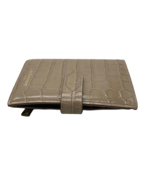 J&M DAVIDSON（ジェイ＆エム デヴィッドソン）J&M DAVIDSON (ジェイ＆エム デヴィッドソン) LOSANGE FOLD WALLET ブラウンの古着・服飾アイテム