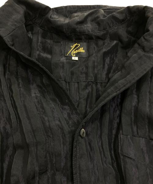 Needles（ニードルズ）Needles (ニードルズ) Italian Collar Shirt ブラック サイズ:Lの古着・服飾アイテム