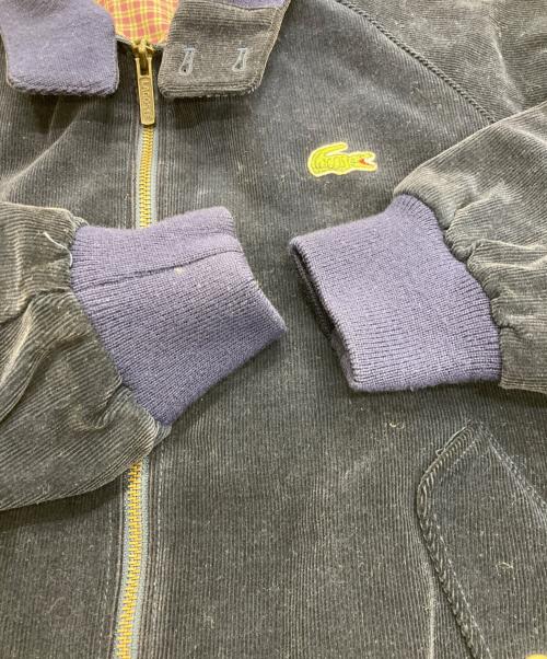 CHEMISE LACOSTE（シュミーズ ラコステ）CHEMISE LACOSTE (シュミーズ ラコステ) コーデュロイジャケット ネイビー サイズ:3の古着・服飾アイテム