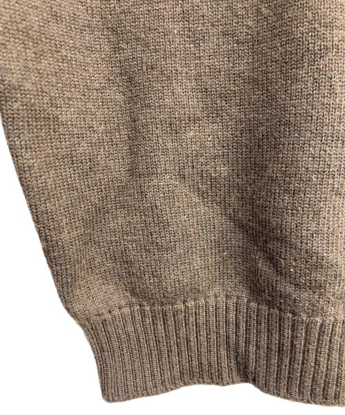 GRAN SASSO（グランサッソ）GRAN SASSO (グランサッソ) タートルネックニット ブラウン サイズ:4646の古着・服飾アイテム