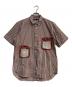 COMME des GARCONS HOMME PLUS（コムデギャルソンオムプリュス）の古着「ギンガムチェックシャツ」｜ブラウン×ホワイト