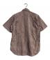 COMME des GARCONS HOMME PLUS (コムデギャルソンオムプリュス) ギンガムチェックシャツ ブラウン×ホワイト サイズ:S：9000円