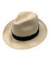 BORSALINO（ボルサリーノ）の古着「天然草中折れハット」｜ベージュ