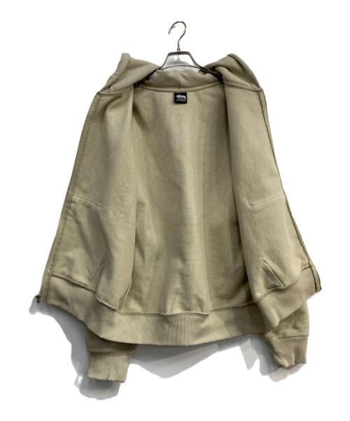 stussy（ステューシー）stussy (ステューシー) STUSSY CLASSIC DOT HOODIE ベージュ サイズ:Ｍの古着・服飾アイテム