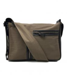 dunhill（ダンヒル）の古着「キャンバスショルダーバッグ　HEIST CANVAS」｜カーキ