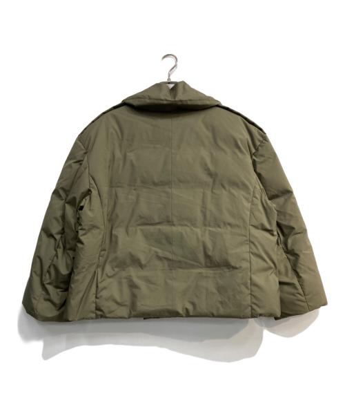 COLUMN（コラム）COLUMN (コラム) パフィーPコートダウンジャケット　22-140-01-100003 カーキ サイズ:36の古着・服飾アイテム
