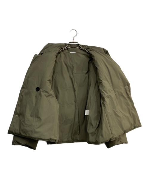 COLUMN（コラム）COLUMN (コラム) パフィーPコートダウンジャケット　22-140-01-100003 カーキ サイズ:36の古着・服飾アイテム