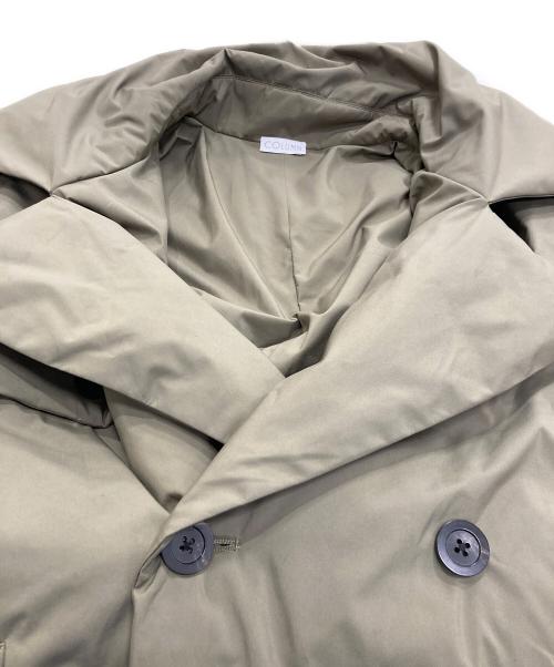 COLUMN（コラム）COLUMN (コラム) パフィーPコートダウンジャケット　22-140-01-100003 カーキ サイズ:36の古着・服飾アイテム