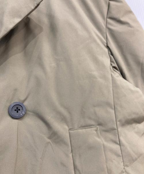 COLUMN（コラム）COLUMN (コラム) パフィーPコートダウンジャケット　22-140-01-100003 カーキ サイズ:36の古着・服飾アイテム