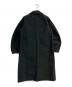 ETRE TOKYO (エトレトウキョウ) ボリュームスリーブステンカラーコート ブラック サイズ:S：7000円
