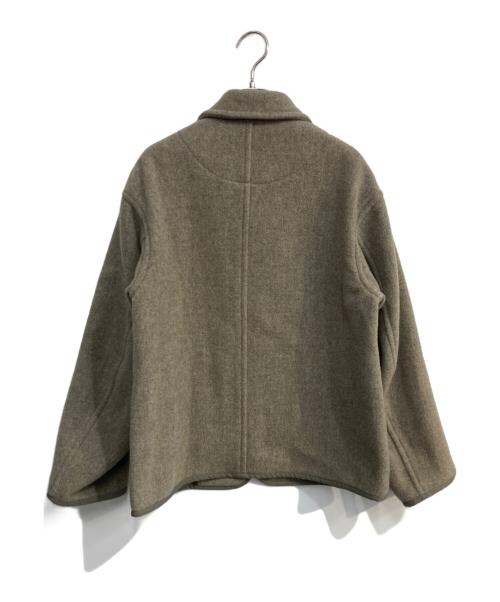 DANTON（ダントン）DANTON (ダントン) WOOL LIGHT PILE COVERALLS JACKET ベージュ サイズ:38の古着・服飾アイテム