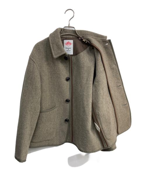 DANTON（ダントン）DANTON (ダントン) WOOL LIGHT PILE COVERALLS JACKET ベージュ サイズ:38の古着・服飾アイテム