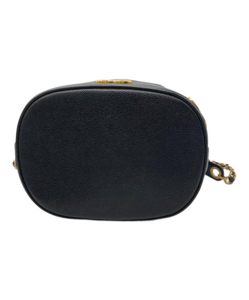 CHANEL（シャネル）CHANEL (シャネル) ココマーク巾着ショルダーバッグ　トリプルココ ブラックの古着・服飾アイテム