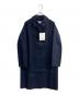 MACKINTOSH（マッキントッシュ）の古着「SINGLE BREASTED LONG COAT」｜ネイビー