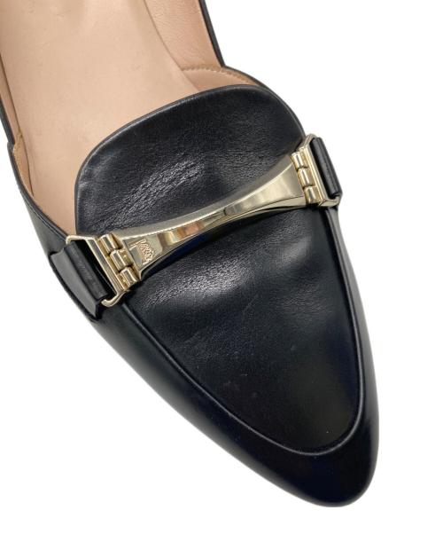 TOD'S（トッズ）TOD'S (トッズ) レザーパンプス ブラック サイズ:36 1/2の古着・服飾アイテム