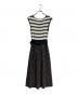 GRACE CONTINENTAL (（グレースコンチネンタル) ツイードタイトニットワンピース ブラック サイズ:36：5000円