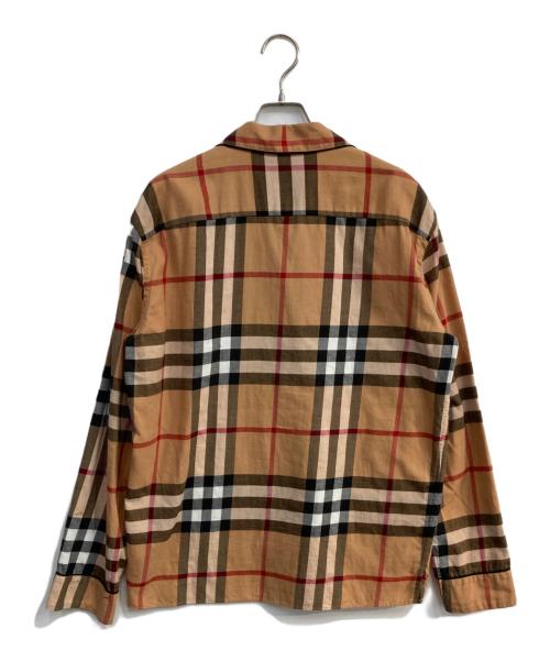 BURBERRY LONDON（バーバリーロンドン）BURBERRY LONDON (バーバリーロンドン) ノバチェックパジャマシャツ ブラウン サイズ:Ｍの古着・服飾アイテム