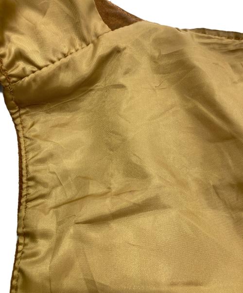 Schott（ショット）Schott (ショット) スウェードレザージレ ブラウン サイズ:XLの古着・服飾アイテム
