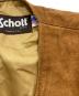 中古・古着 Schott (ショット) スウェードレザージレ ブラウン サイズ:XL：6000円