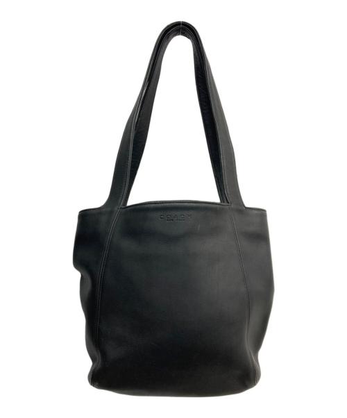 COACH（コーチ）COACH (コーチ) レザートートバッグ　OLD COACH ブラックの古着・服飾アイテム