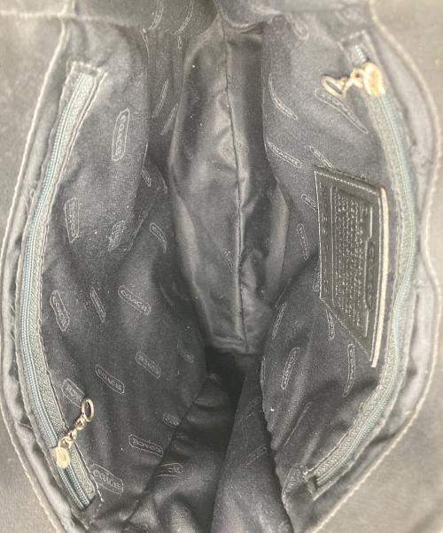 COACH（コーチ）COACH (コーチ) レザートートバッグ　OLD COACH ブラックの古着・服飾アイテム