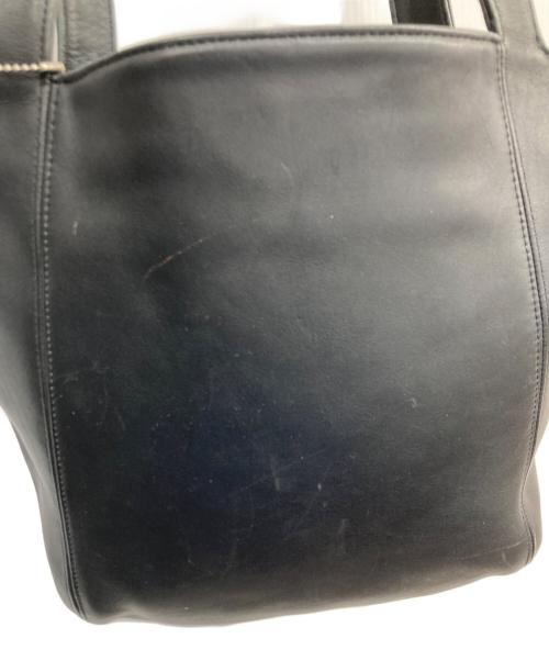 COACH（コーチ）COACH (コーチ) レザートートバッグ　OLD COACH ブラックの古着・服飾アイテム