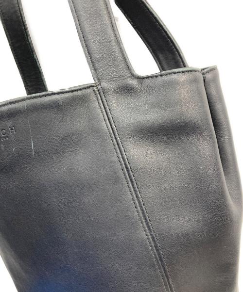 COACH（コーチ）COACH (コーチ) レザートートバッグ　OLD COACH ブラックの古着・服飾アイテム