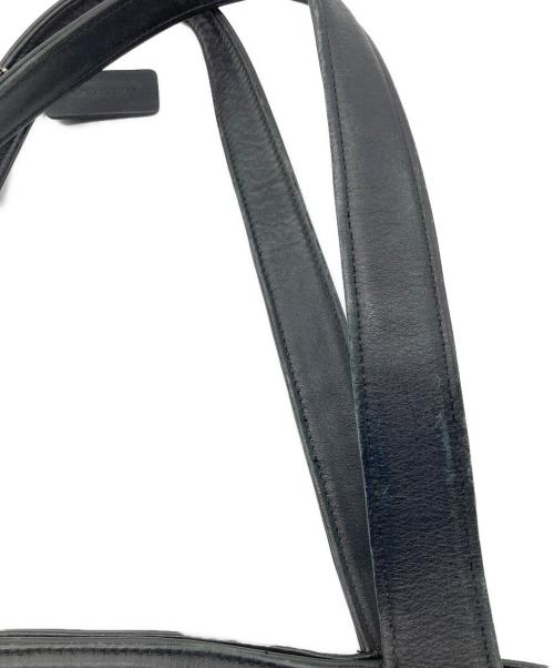 COACH（コーチ）COACH (コーチ) レザートートバッグ　OLD COACH ブラックの古着・服飾アイテム