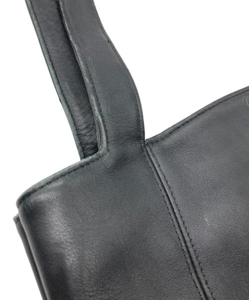 COACH（コーチ）COACH (コーチ) レザートートバッグ　OLD COACH ブラックの古着・服飾アイテム