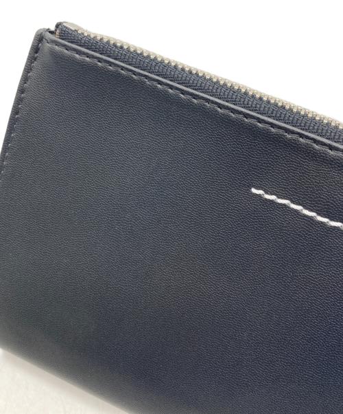 MM6 Maison Margiela（エムエムシックスメゾンマルジェラ）MM6 Maison Margiela (エムエムシックスメゾンマルジェラ) 2つ折り長財布　S41UI0116 ブラック サイズ:-の古着・服飾アイテム