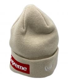 SUPREME×New Era（シュプリーム×ニューエラ）の古着「Box Logo Beanie」｜Stone