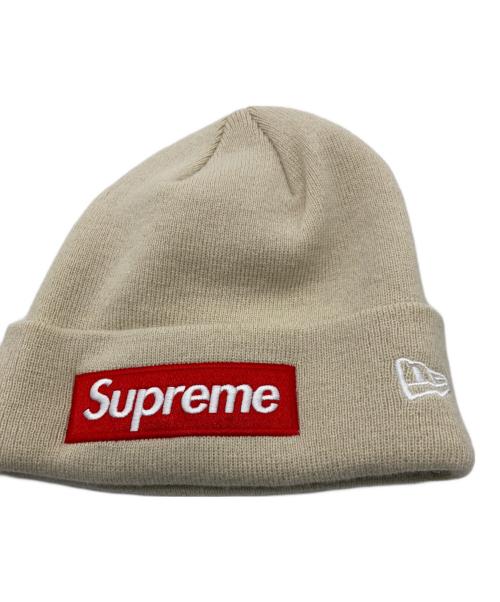 SUPREME（シュプリーム）Supreme (シュプリーム) New Era (ニューエラ) Box Logo Beanie Stoneの古着・服飾アイテム