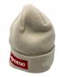 Supreme（シュプリーム）の古着「Box Logo Beanie」｜Stone