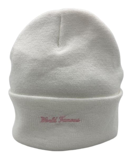 SUPREME（シュプリーム）Supreme (シュプリーム) New Era (ニューエラ) Box Logo Beanie ホワイト×ピンク 未使用品の古着・服飾アイテム
