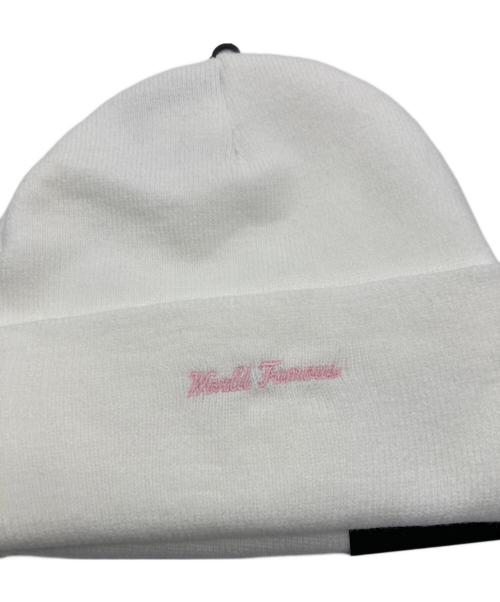 SUPREME（シュプリーム）Supreme (シュプリーム) New Era (ニューエラ) Box Logo Beanie ホワイト×ピンク 未使用品の古着・服飾アイテム